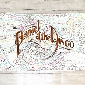 Panic! at the Disco Hand Decorated Cover